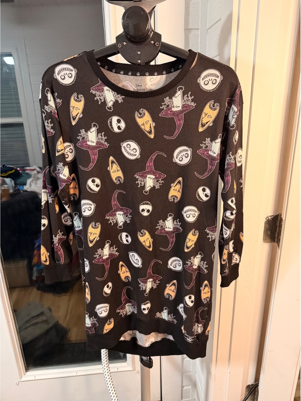 The Nightmare Before Christmas Jack Skellington Print Dress